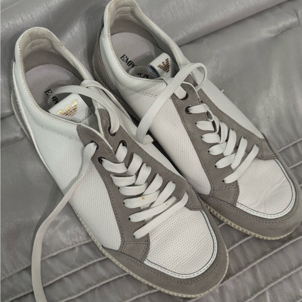 White sneakers